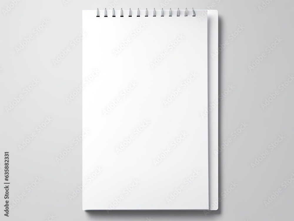 Top view blank paper. Desktop mock up, Flat lay of grey working table background with office equipment, mockup greeting card Top view blank paper. Desktop mock up, Flat lay of grey working table background with office equipment, mockup greeting card
