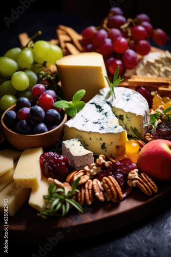 Cheese and Fruits Platter
