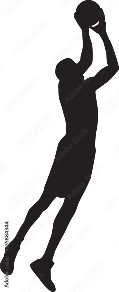 basketball silhouette basketball silhouette