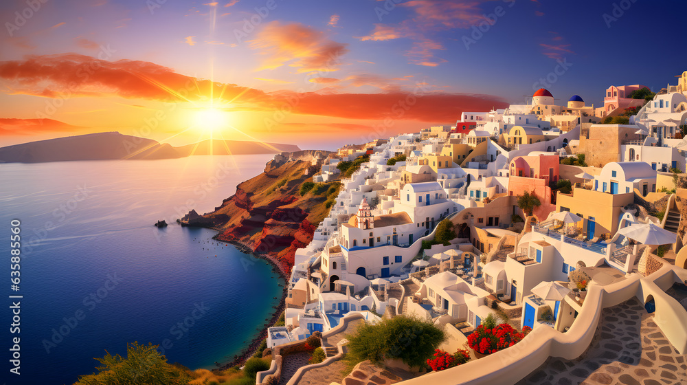 Embark on a visual journey through the wonders of the Mediterranean Sea with this awe-inspiring image. Majestic cliffs rise from the shore, offering sweeping panoramic views of the endless horizon. Sa