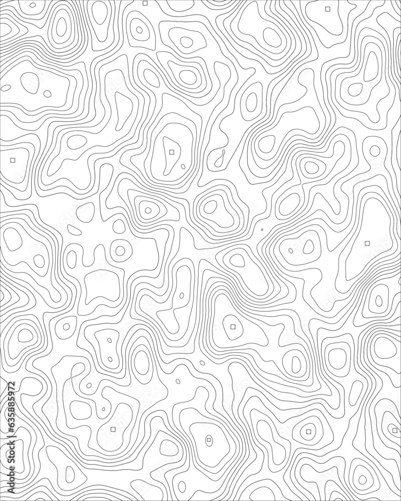 Topographic Map Vector Patterns. Topographic Maps can be used as ...