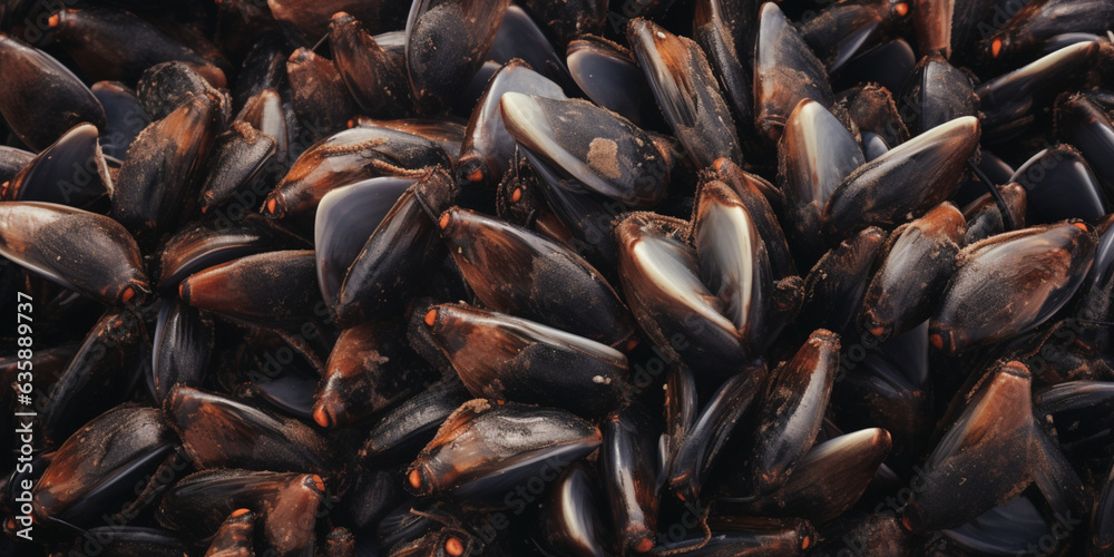 mussels on the beach, mussels in the market mussels on the beach, mussels in the market
