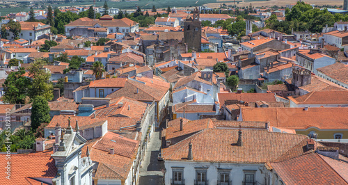 Beja city overview, Baixo Alentejo, Portugal