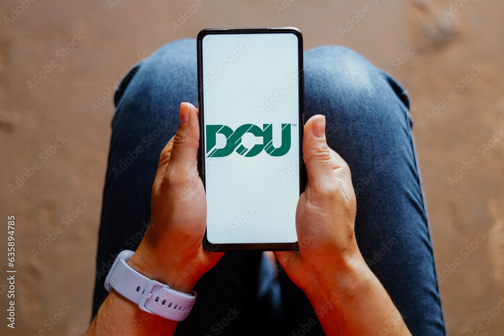 August 17, 2023, Brazil. In this photo illustration, the Digital