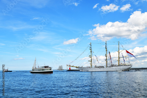 The Hanse Sail in Rostock is the largest maritime festival in Mecklenburg (Germany) and one of the largest in Europe.