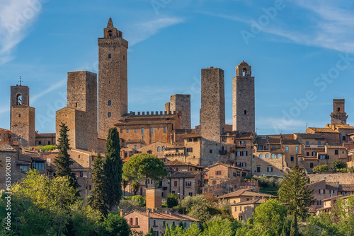 Blick auf San Gimignano - Toskana