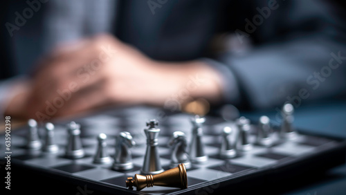 Businessman playing chess think problem solving. business competition planning teamwork,International chess, ideas and competition and strategy, business success concept,strategic concept....