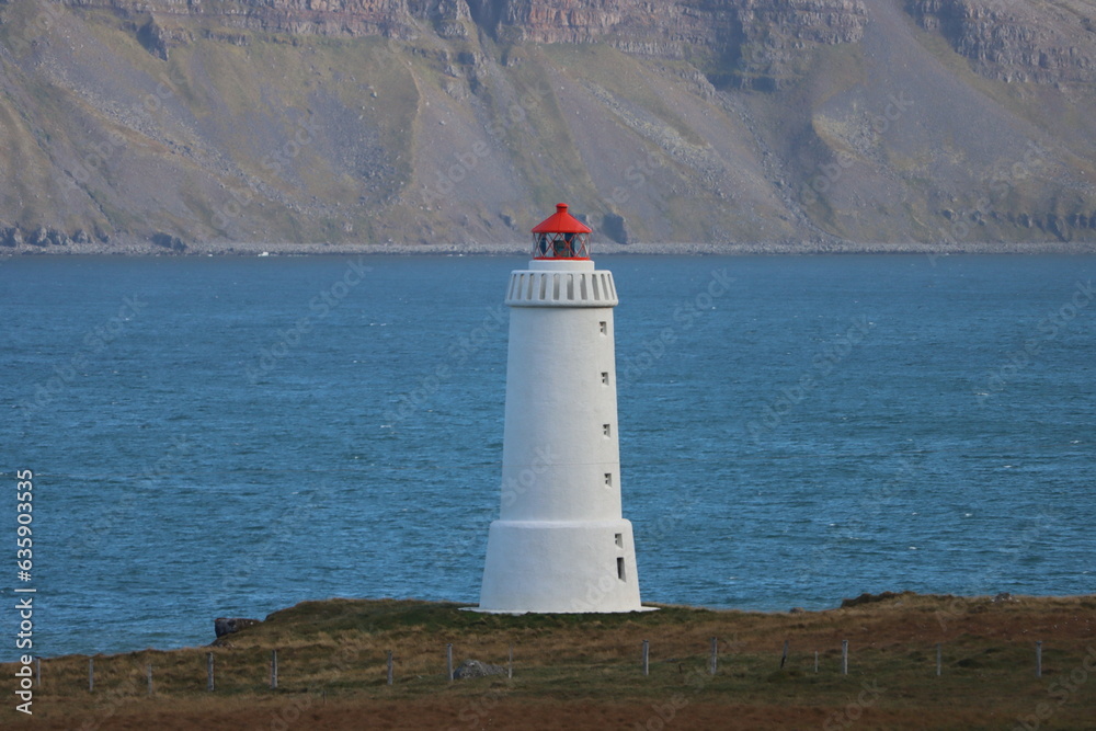 Olafsviti Leuchtturm Island 