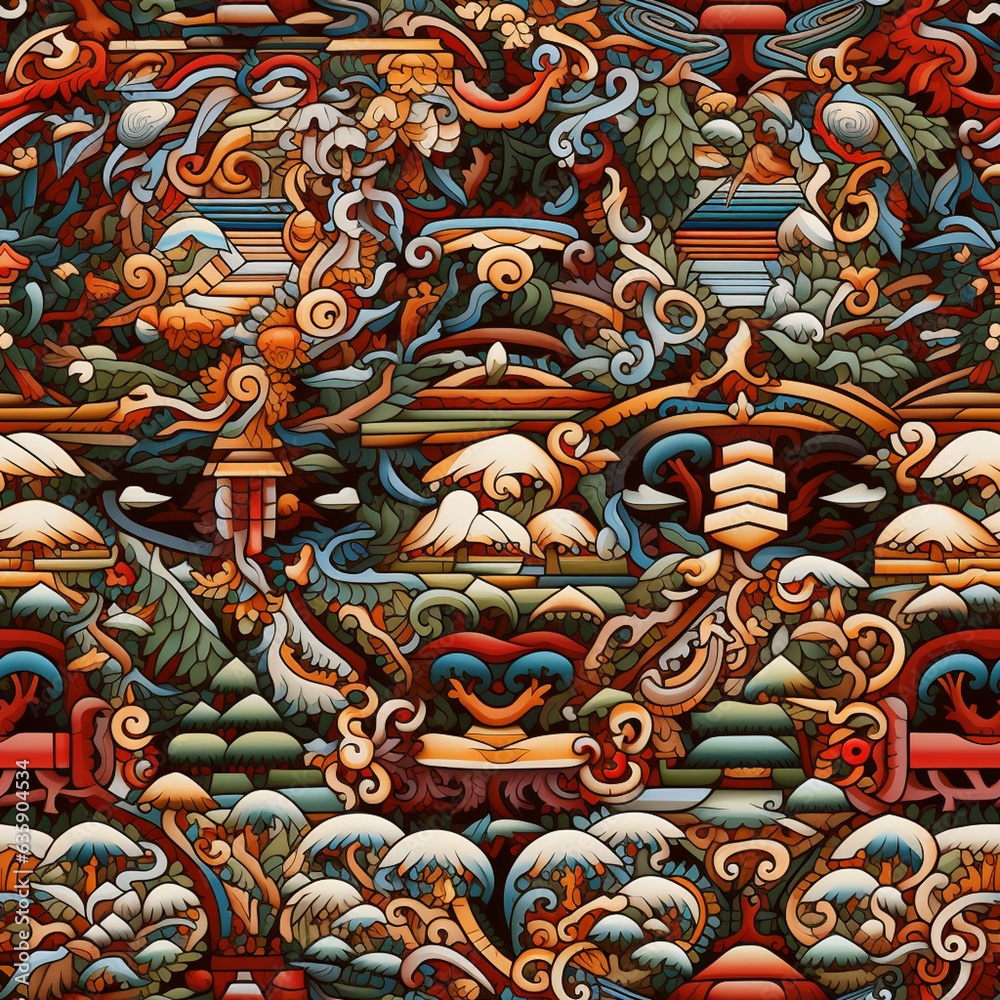 Obraz premium TIBETAN THANGKA