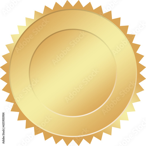 Gold Seal Badge