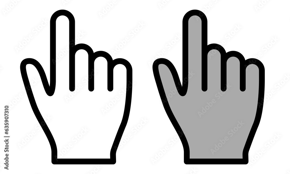 Mouse cursor. Mouse hand cursor. Computer Mouse click cursor. Black vector icon. Vector clipart. Mouse cursor. Mouse hand cursor. Computer Mouse click cursor. Black vector icon. Vector clipart.