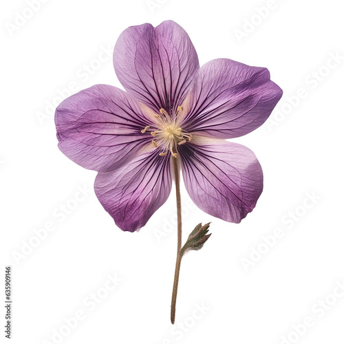 Pressed flower