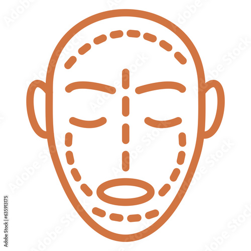 Vector Design Cosmetic Surgery Icon Style