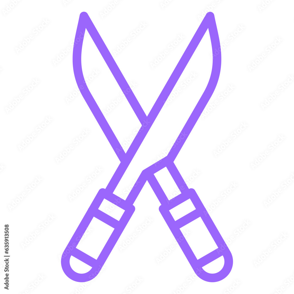 Fotografie Vector Design Farming Scissor Icon Style