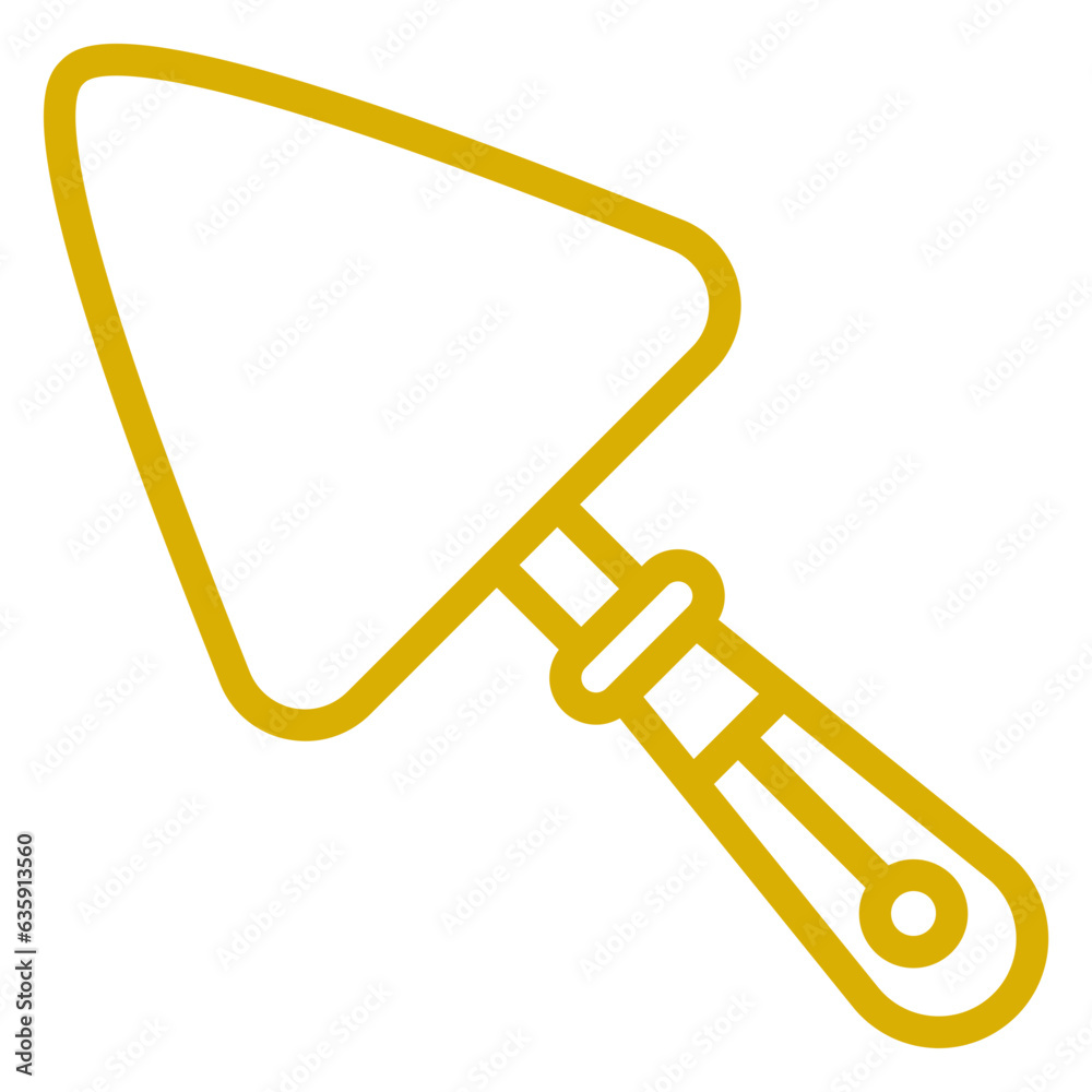 Vector Design Trowel Icon Style Vector Design Trowel Icon Style