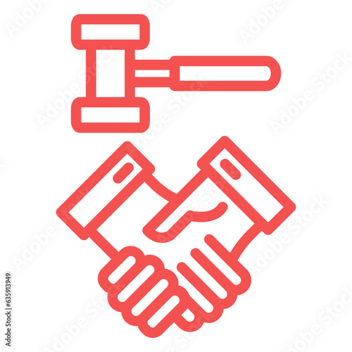 Vector Design Diplomacy Icon Style
