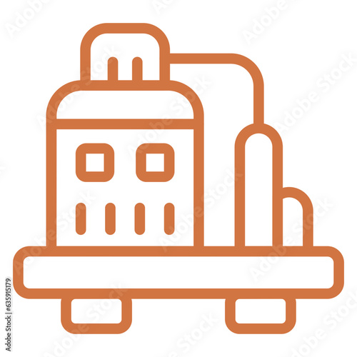 Vector Design Grinder Pump Icon Style