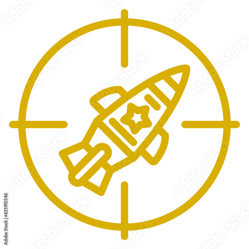 Vector Design Red Zone Icon Style