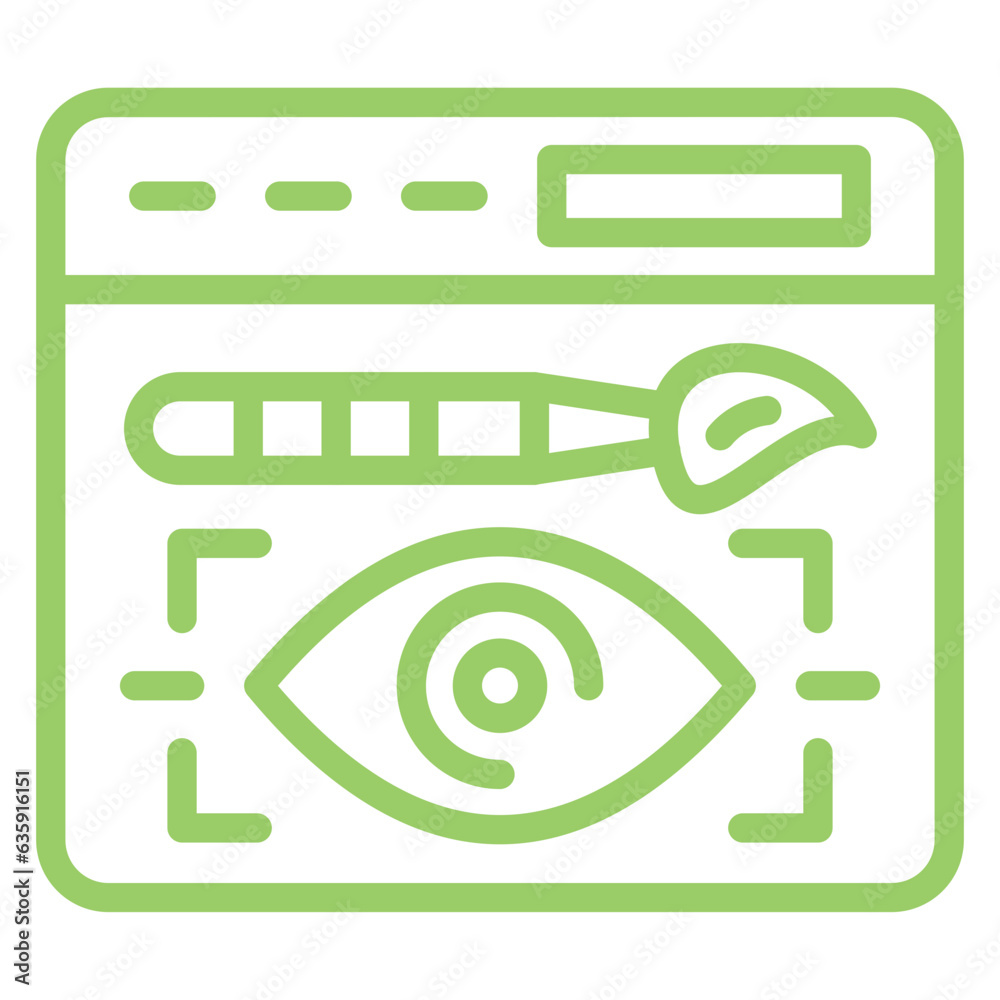 Vector Design Visual Design Icon Style Vector Design Visual Design Icon Style