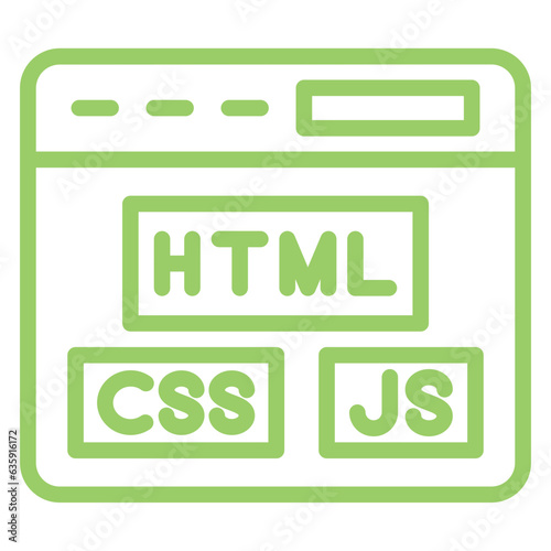 Vector Design Html Js Css Icon Style