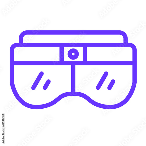 Vector Design Vr Icon Style