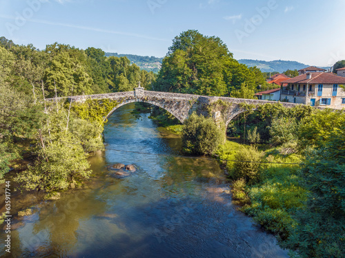 Medieval Bridge of San Clodio, Ourense photo