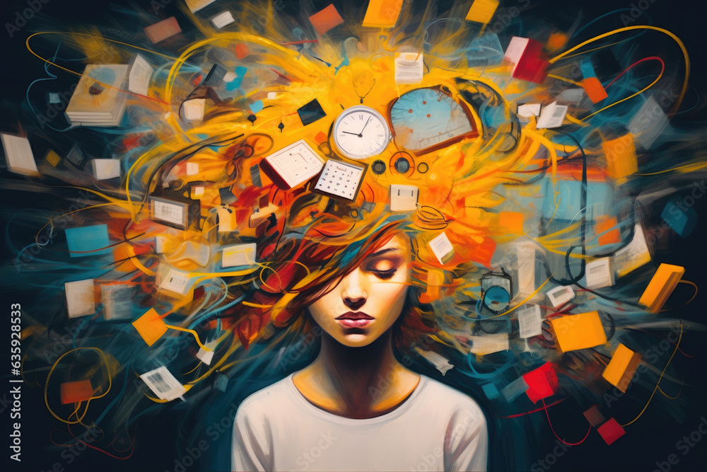 © AIproduction - Portraying Brain Functioning, Focus, and Distraction