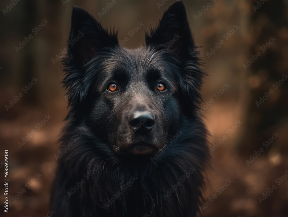 Belgian Sheepdog dog created with Generative AI technology Belgian Sheepdog dog created with Generative AI technology