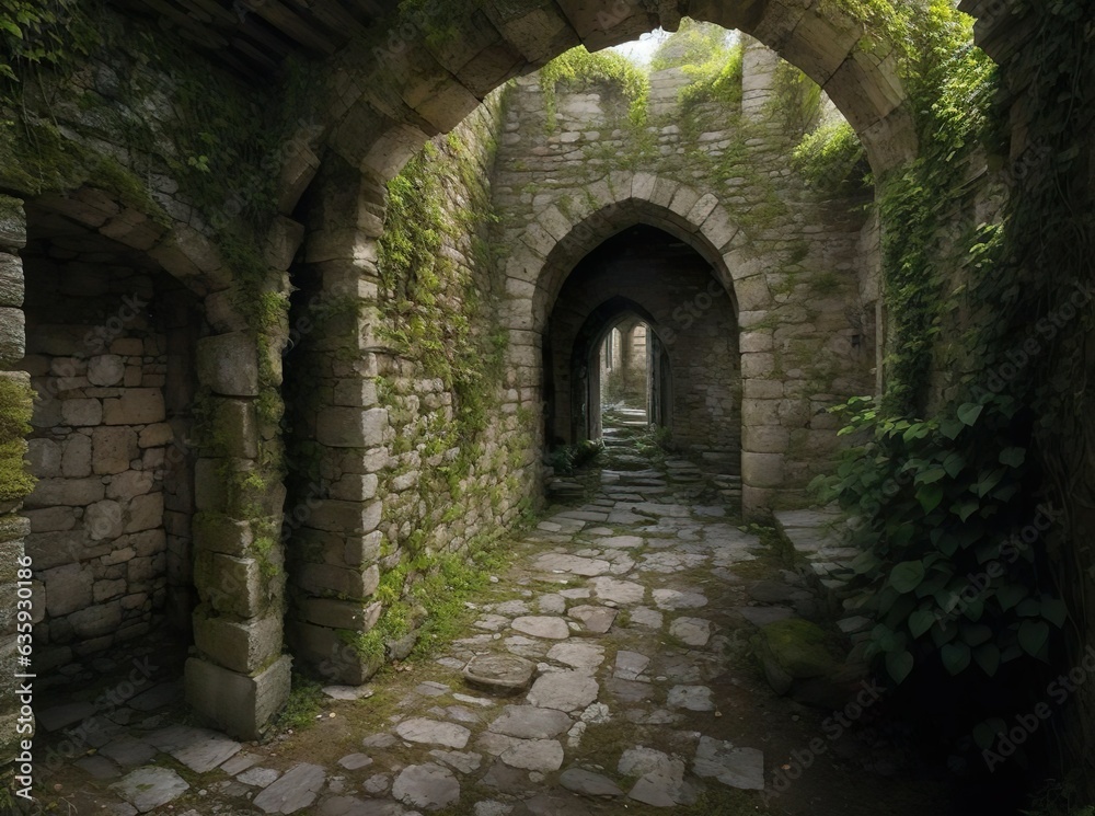 Exploring the Enigmatic Beauty of a Forgotten Courtyard