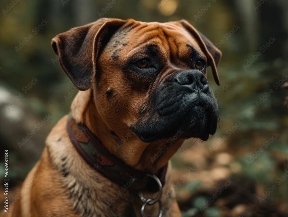 Dog created with Generative AI technology