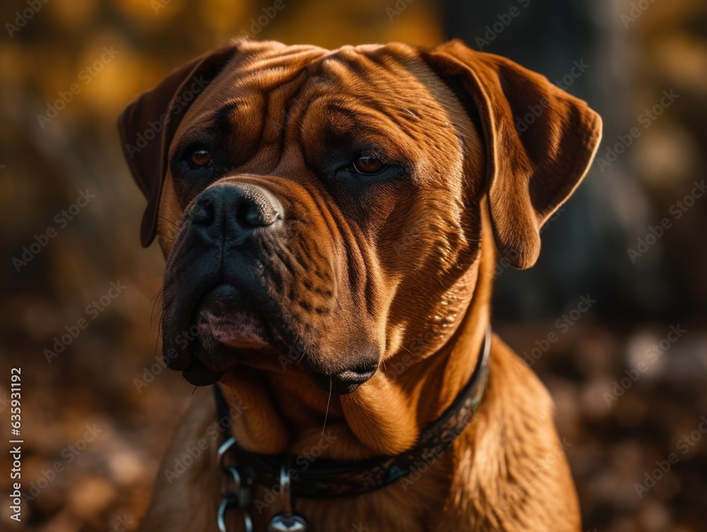 Dog created with Generative AI technology