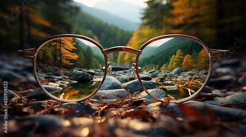 Glasses that see a whole different world then the one that surrounds them