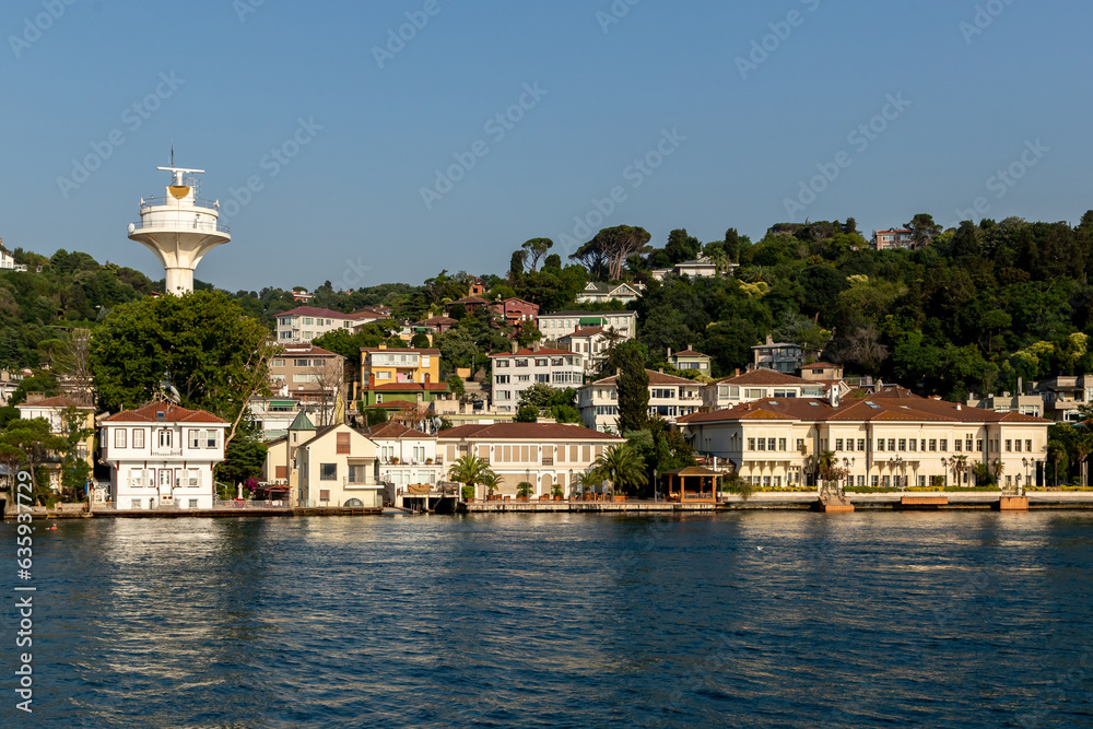 The Waterfront mansions are traditional Ottoman-era wooden mansions that line the shores of the Bosphorus.