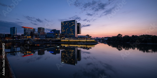 Medienhafen, Dusseldorf, North Rhine-Westphalia, Germany