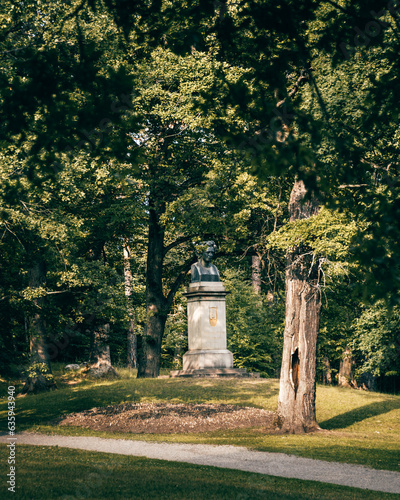 Stockholm statue in a park