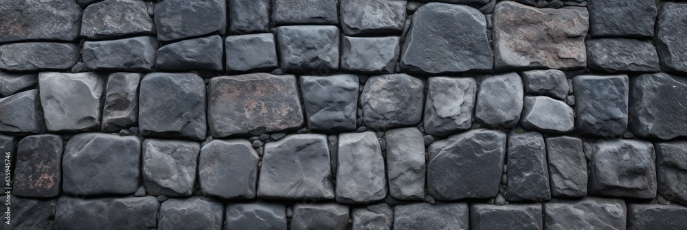 gray rough cobblestone, street pavement, background