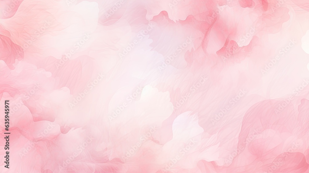 light pink watercolor pattern background - obrazy, fototapety, plakaty 