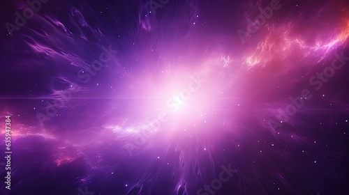  a purple and red space filled with lots of stars and dust. generative ai