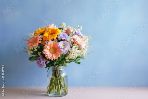 Beautiful flowers in a vase © Inlovehem
