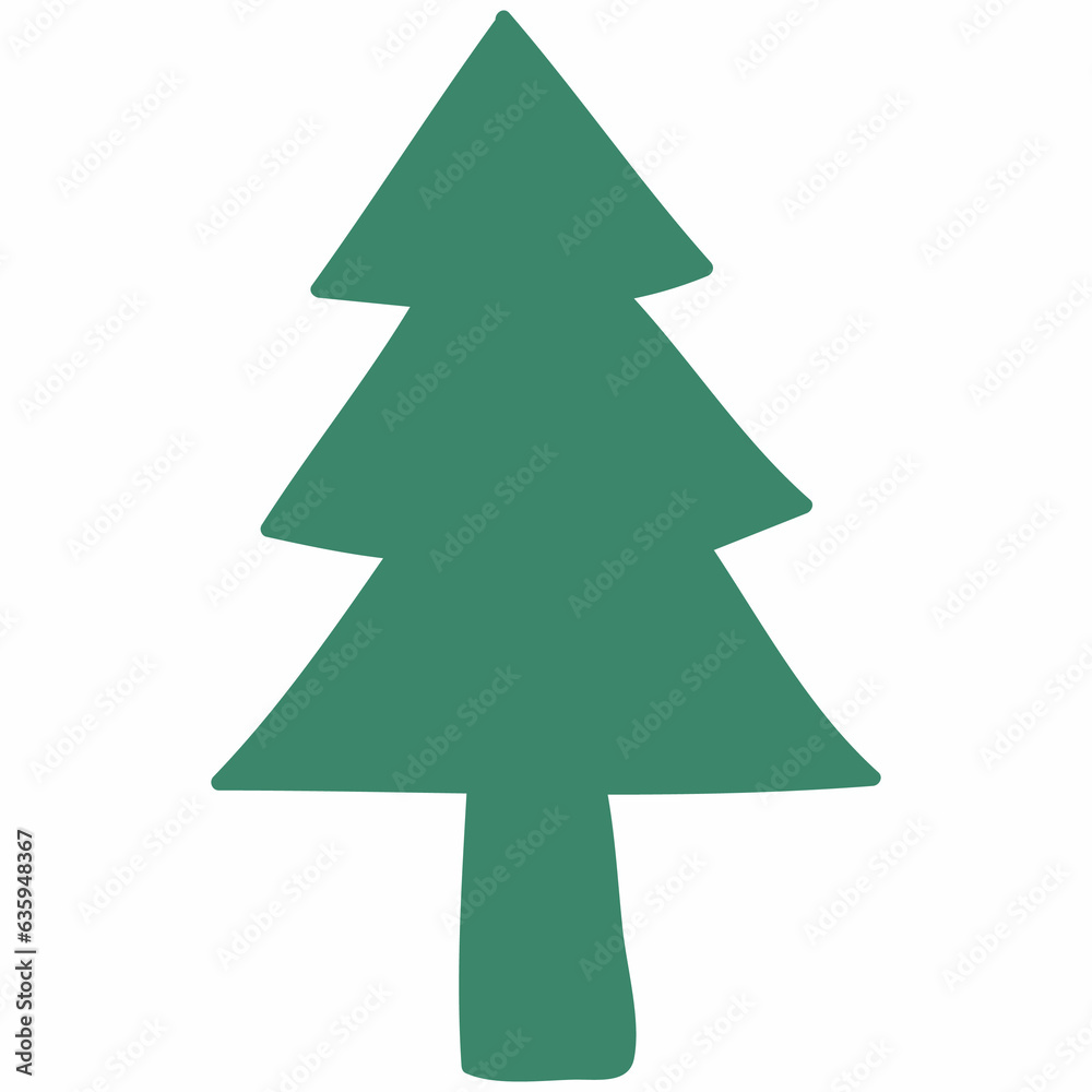 Christmas tree for decoration and design. Christmas tree for decoration and design.