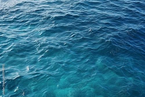 Blue sea wave texture