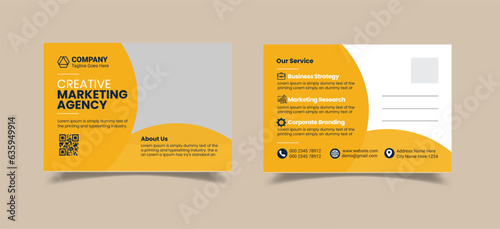 Corporate Postcard Template.