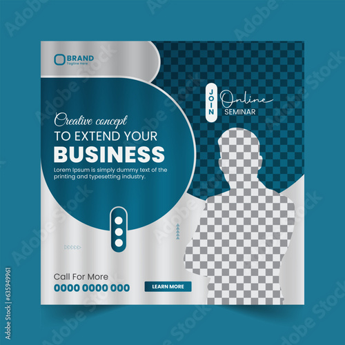 Corporate Social Media Post Design