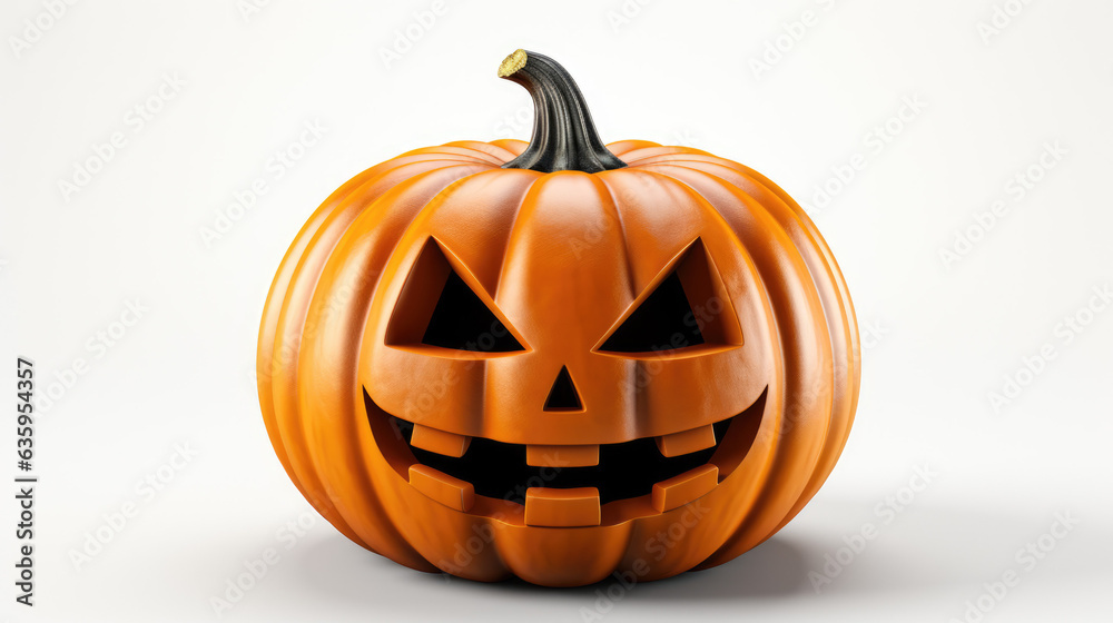 spooky Halloween pumpkin isolated spooky Halloween pumpkin isolated