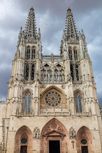 Burgos Cathedral, catholic church of French Gothic style. Burgos, Spain. © nzatravel