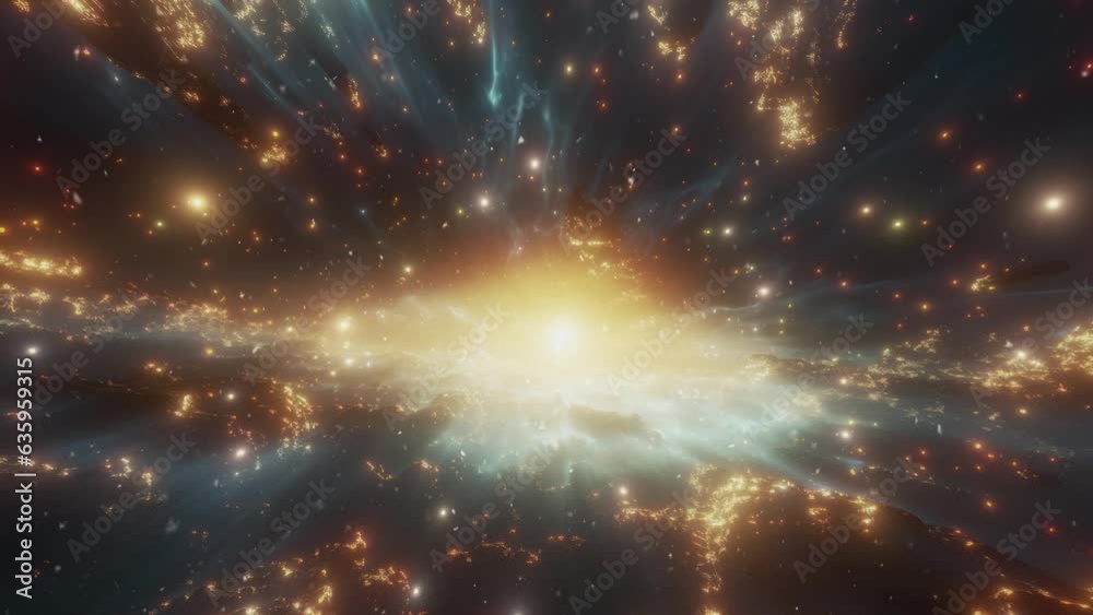 Flight through space. Flight through space.