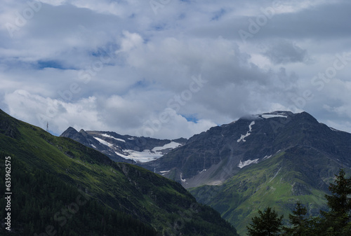 Hohe Tauern Alps in Austria, Summer in the mountains 2023, Bad Gastein region