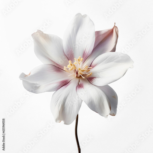 Image of a flower on a white background