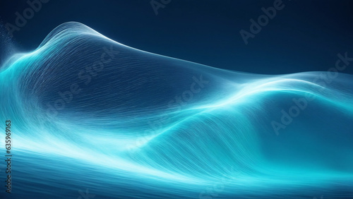abstract blue wave background, sea concept