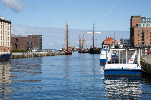 Im Alten Hafen in der Hansestadt Wismar